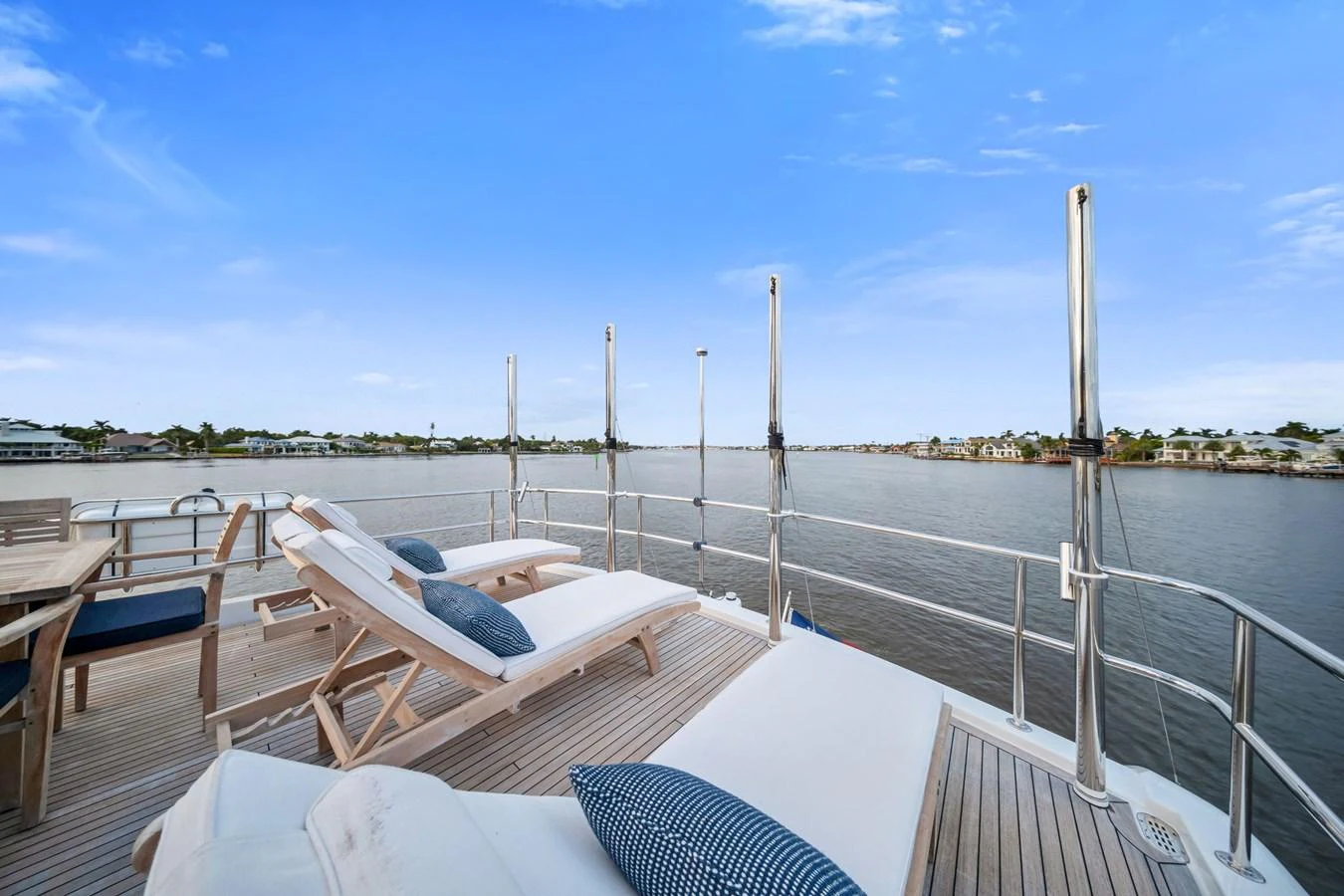 a boat on the water aboard ANOTHER IMPULSIVE DECISION Yacht for Sale