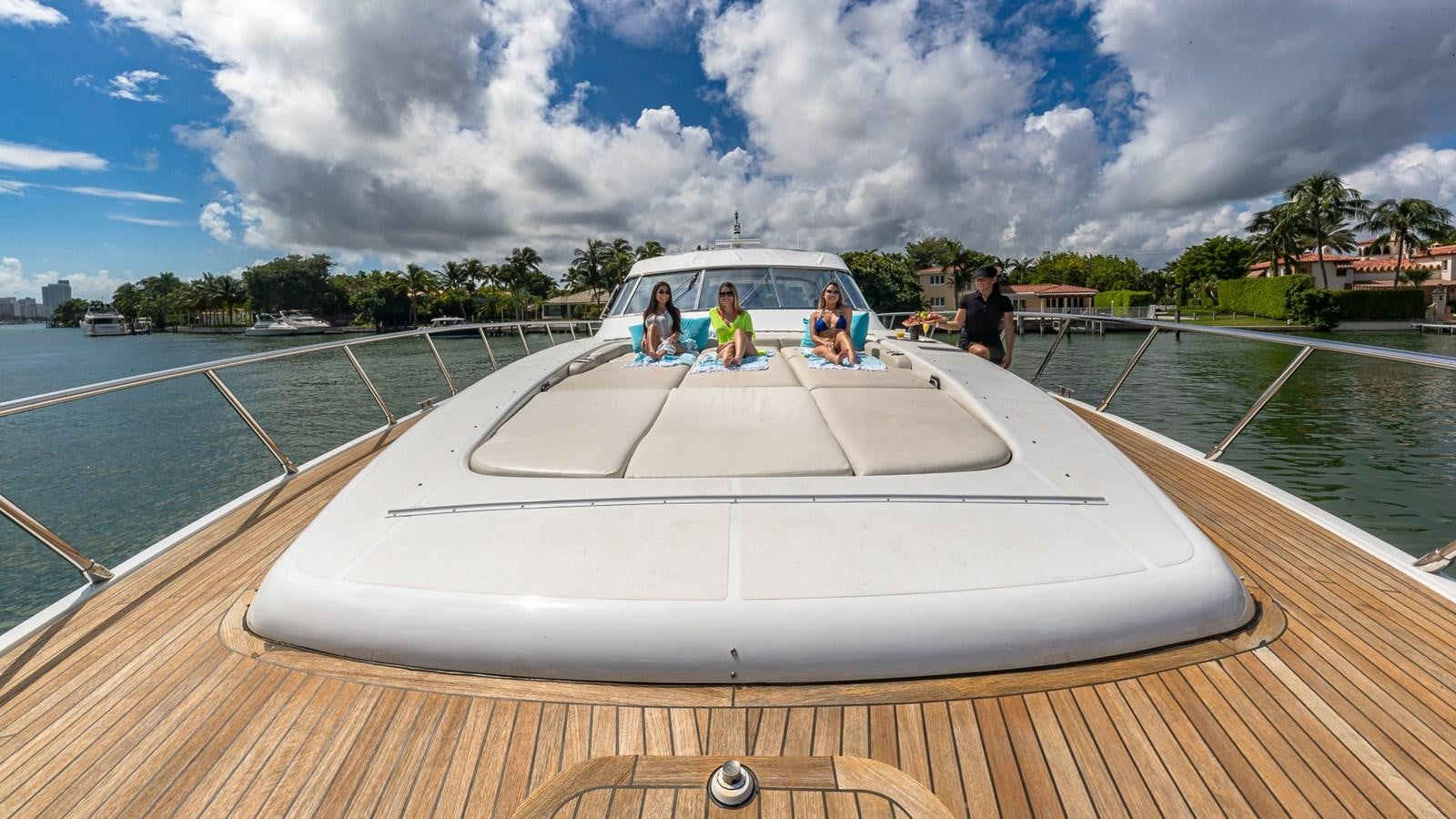 a boat on the water aboard HAPPY Yacht for Sale