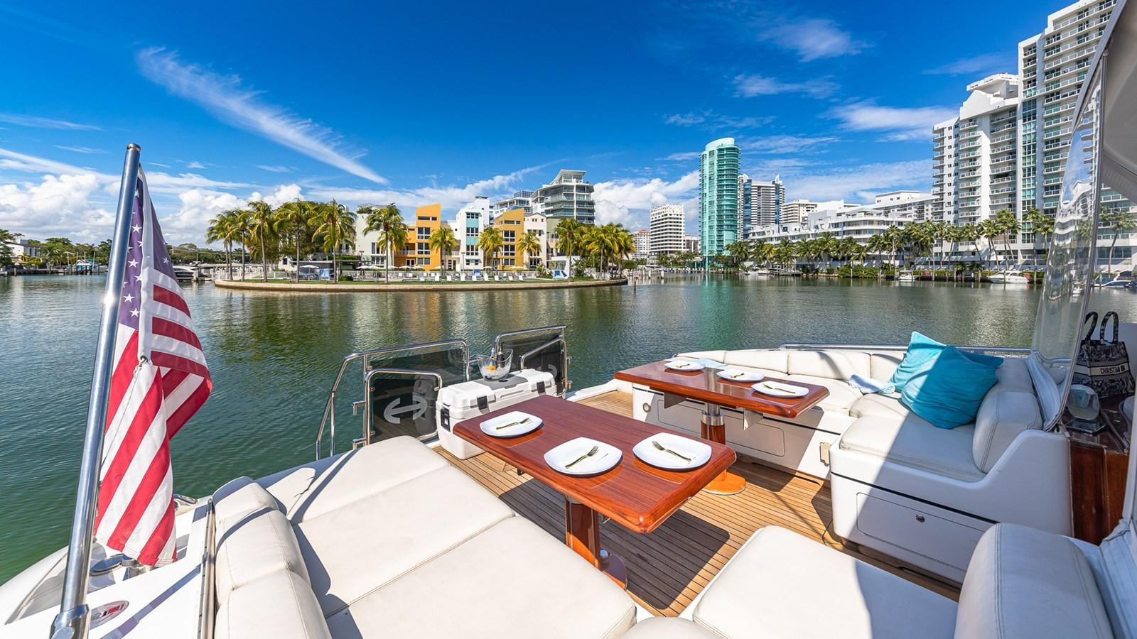a boat on the water aboard HAPPY Yacht for Sale