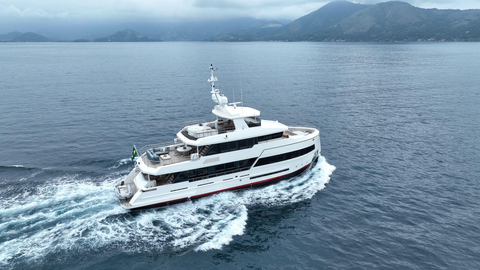 a boat on the water aboard WAIKIKI Yacht for Sale