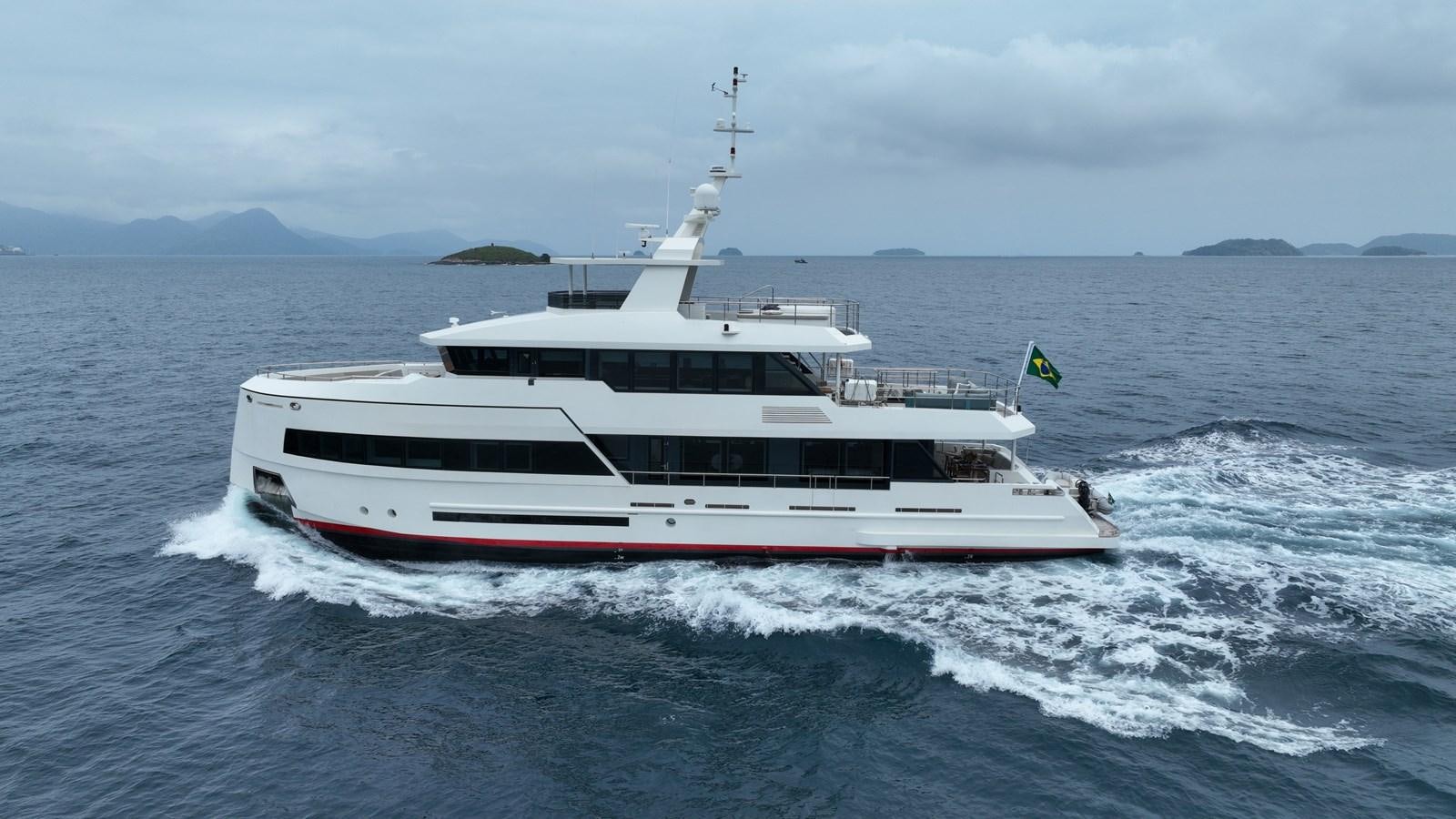 a boat on the water aboard WAIKIKI Yacht for Sale