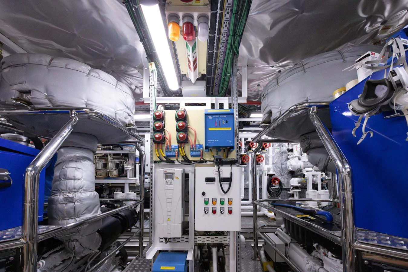 close-up of a machine aboard KANDO Yacht for Sale