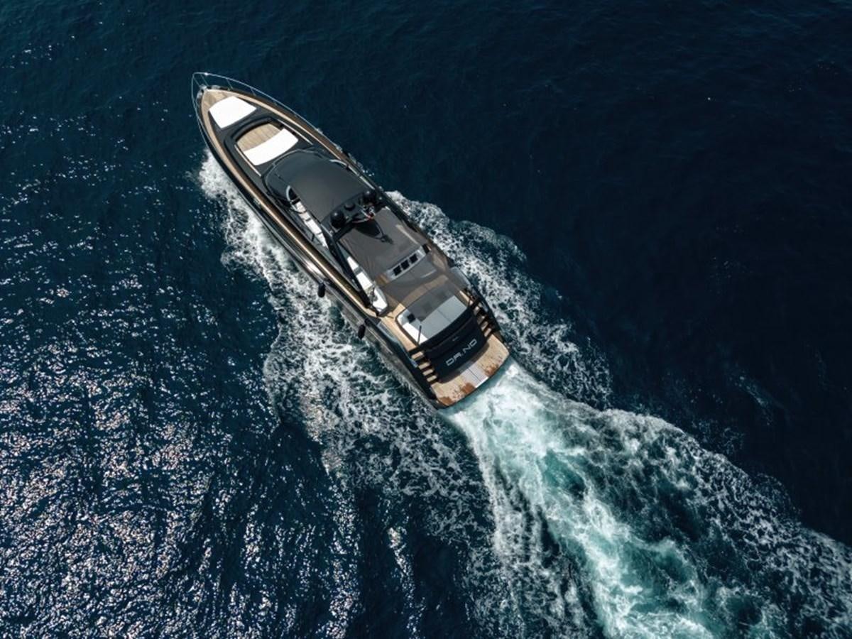 a space ship in the water aboard NO Yacht for Sale