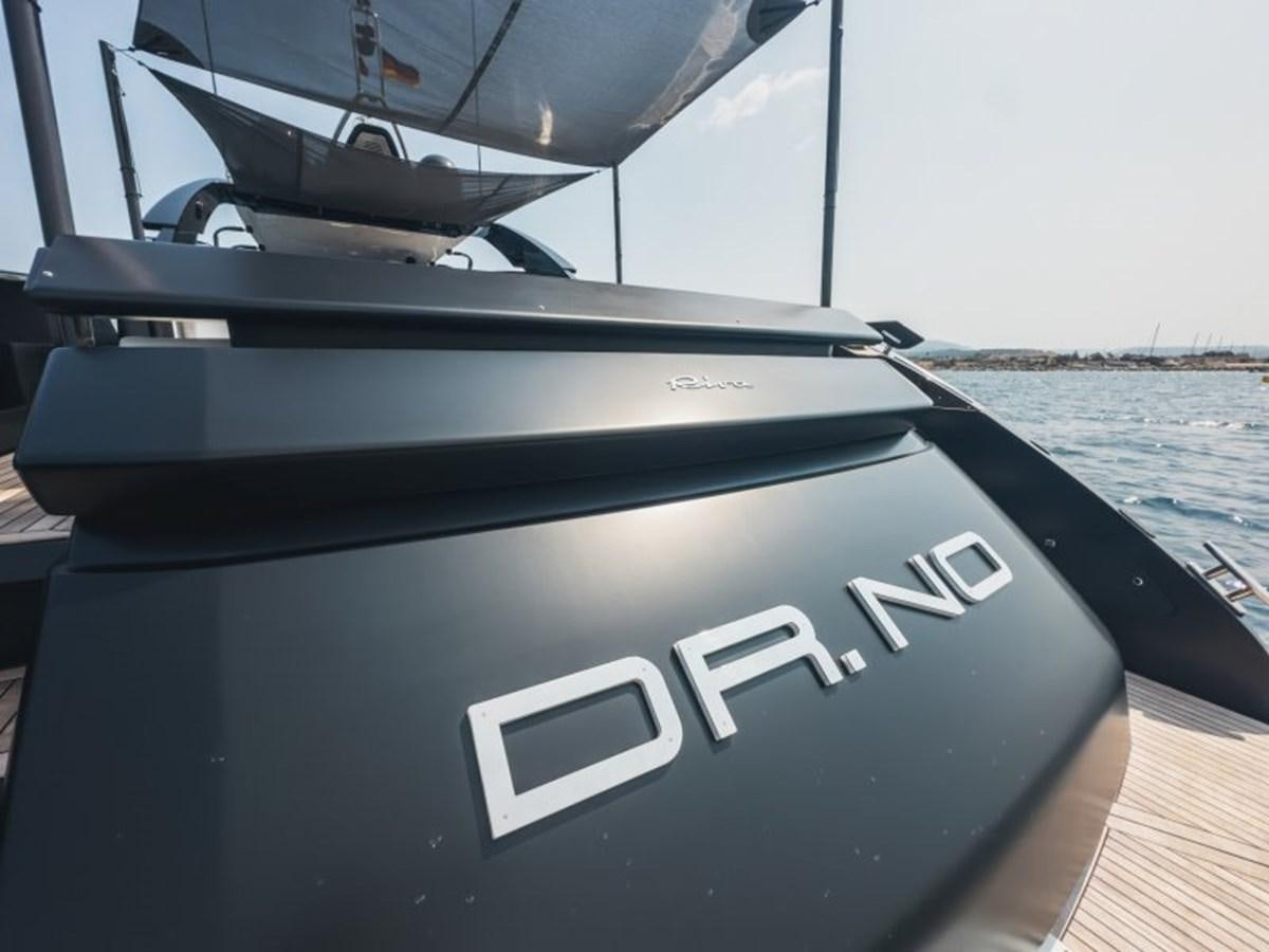 the front of a boat aboard NO Yacht for Sale