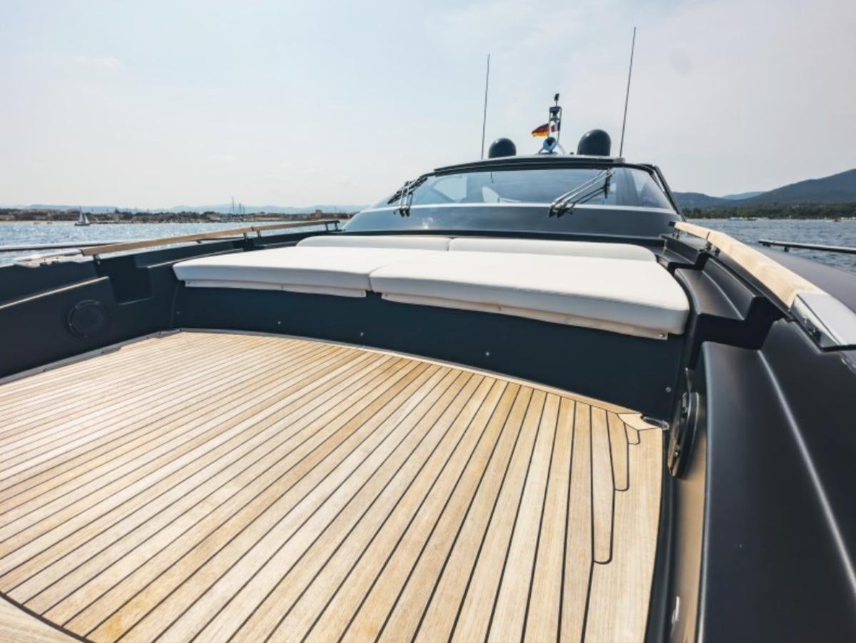 a boat on a dock aboard NO Yacht for Sale