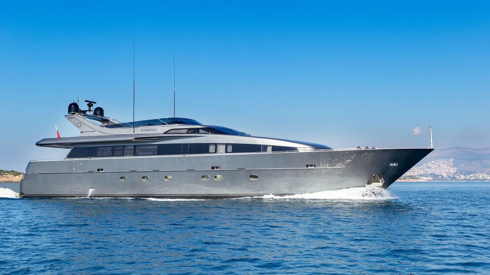 a large boat in the water aboard SUMMER FUN Yacht for Sale