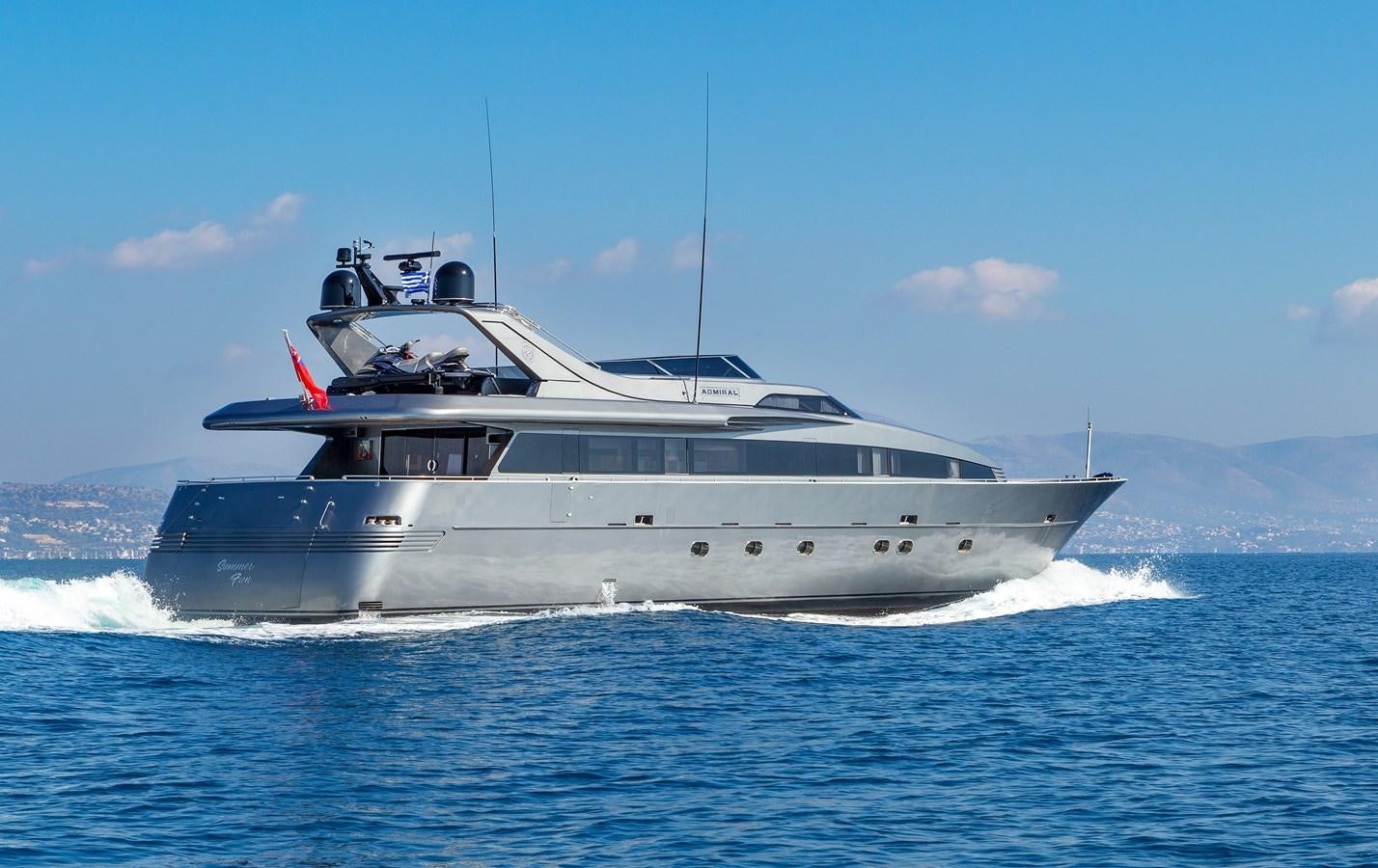 a boat on the water aboard SUMMER FUN Yacht for Sale