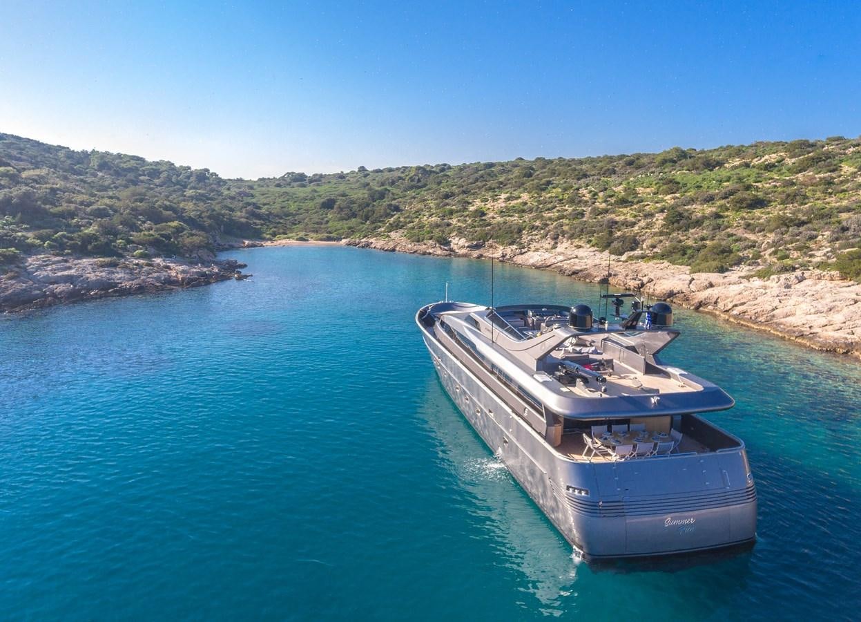 a boat in the water aboard SUMMER FUN Yacht for Sale