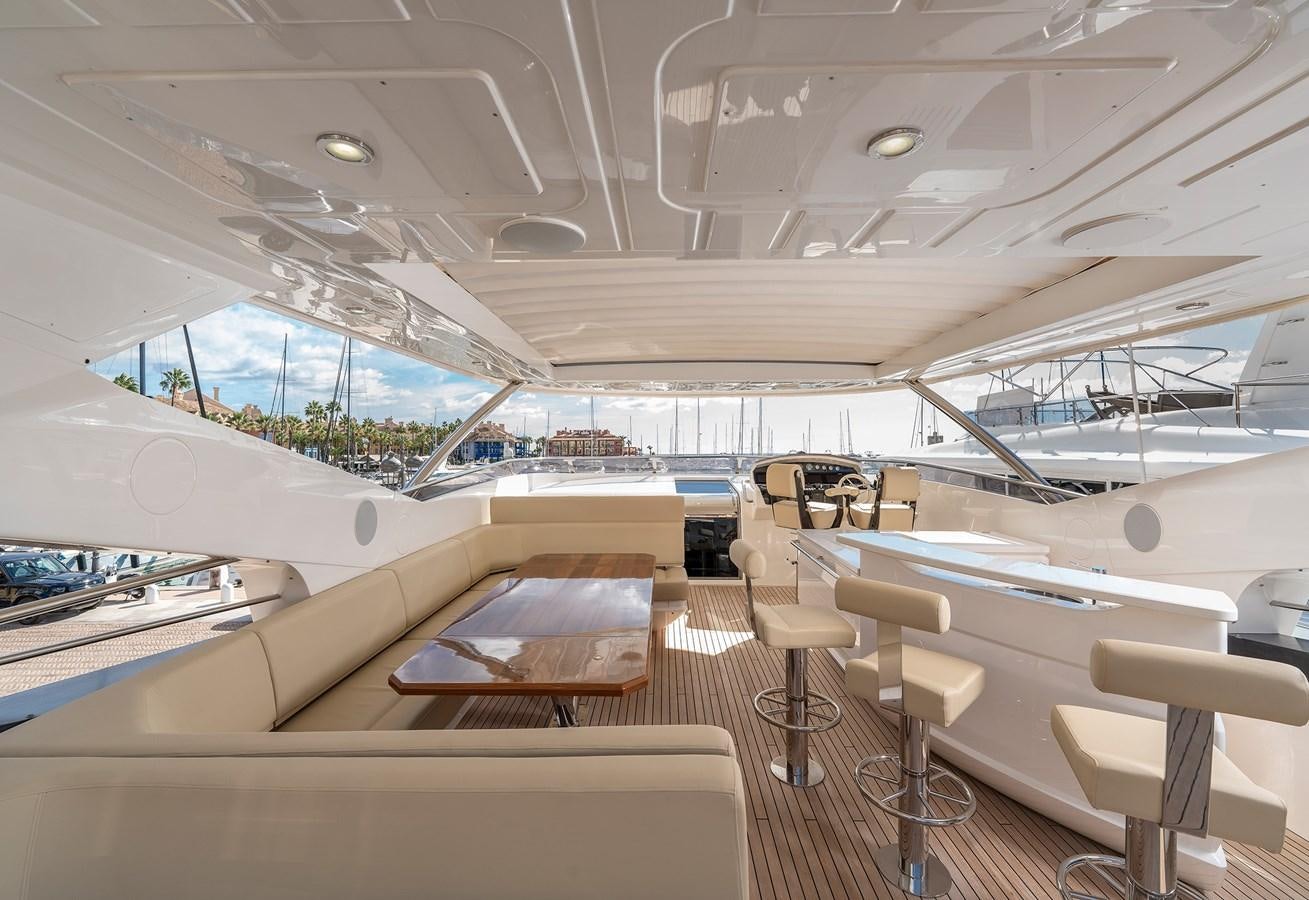 inside of a boat aboard LADY M Yacht for Sale