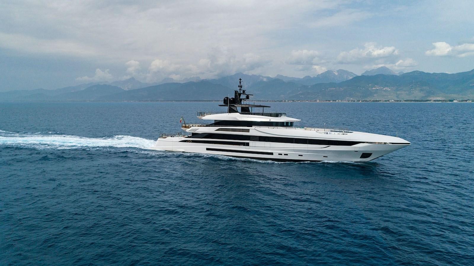 a boat in the water aboard MAVERICK Yacht for Sale