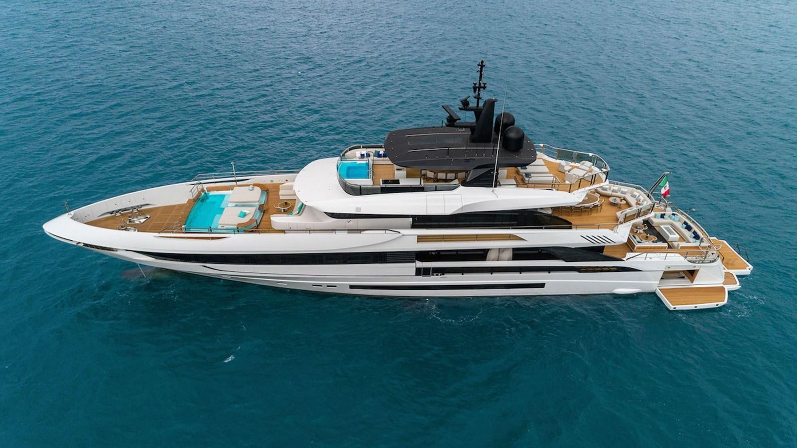 a boat on the water aboard MAVERICK Yacht for Sale