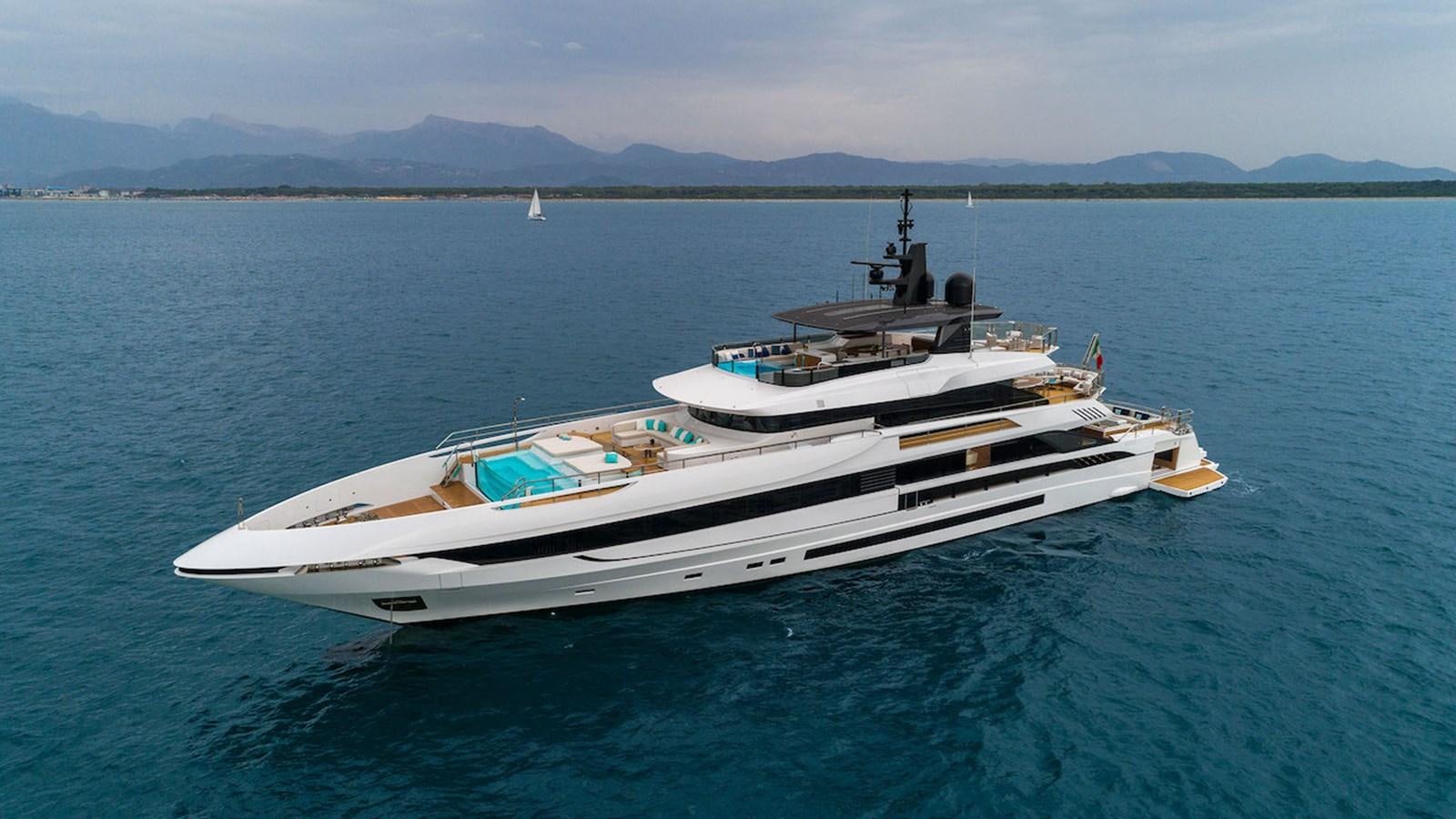 a boat in the water aboard MAVERICK Yacht for Sale