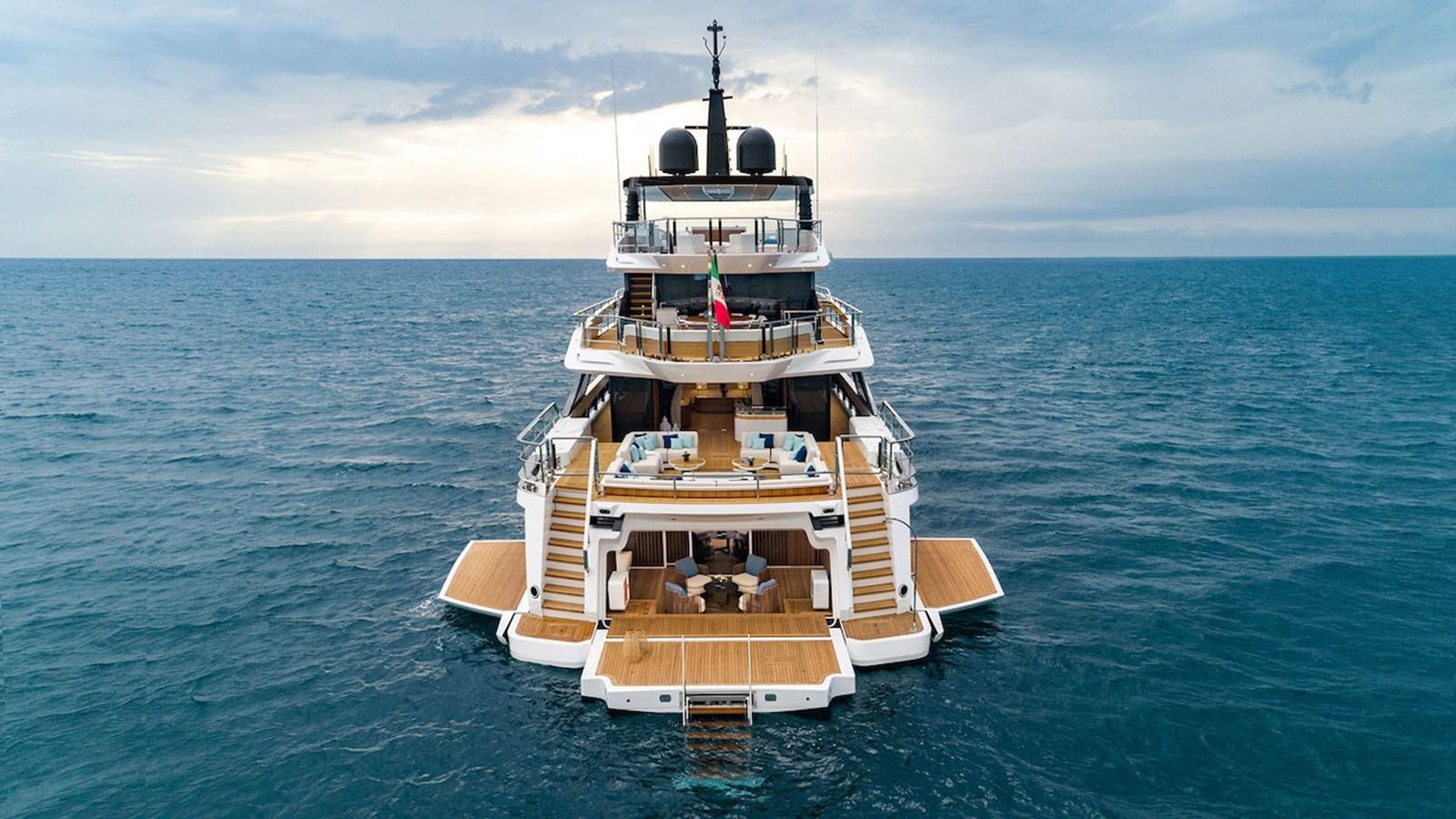 a boat in the water aboard MAVERICK Yacht for Sale
