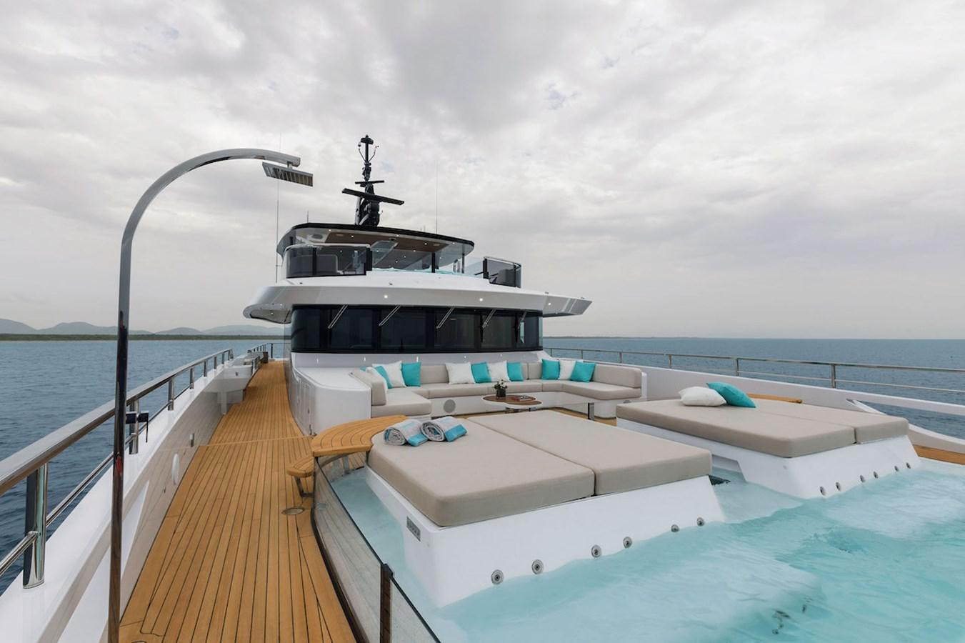a boat on a body of water aboard MAVERICK Yacht for Sale