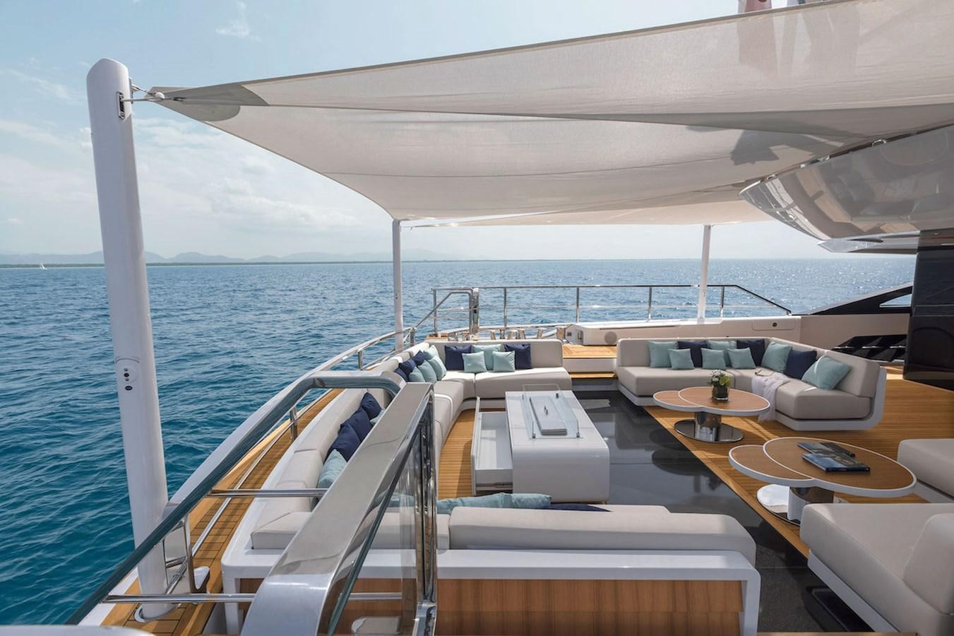 a boat on the water aboard MAVERICK Yacht for Sale