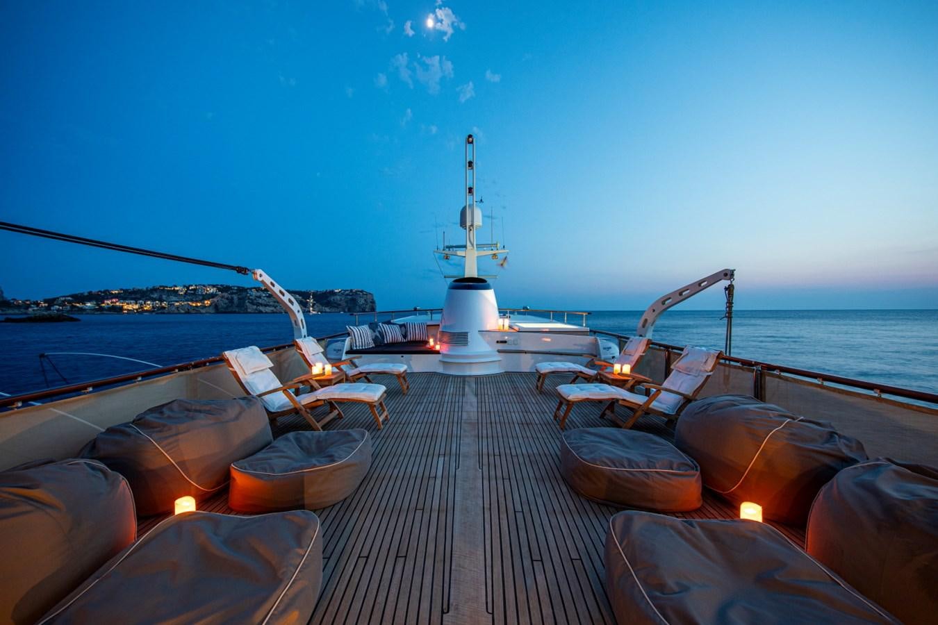 a dock with boats on it aboard SANTA MARIA Yacht for Sale