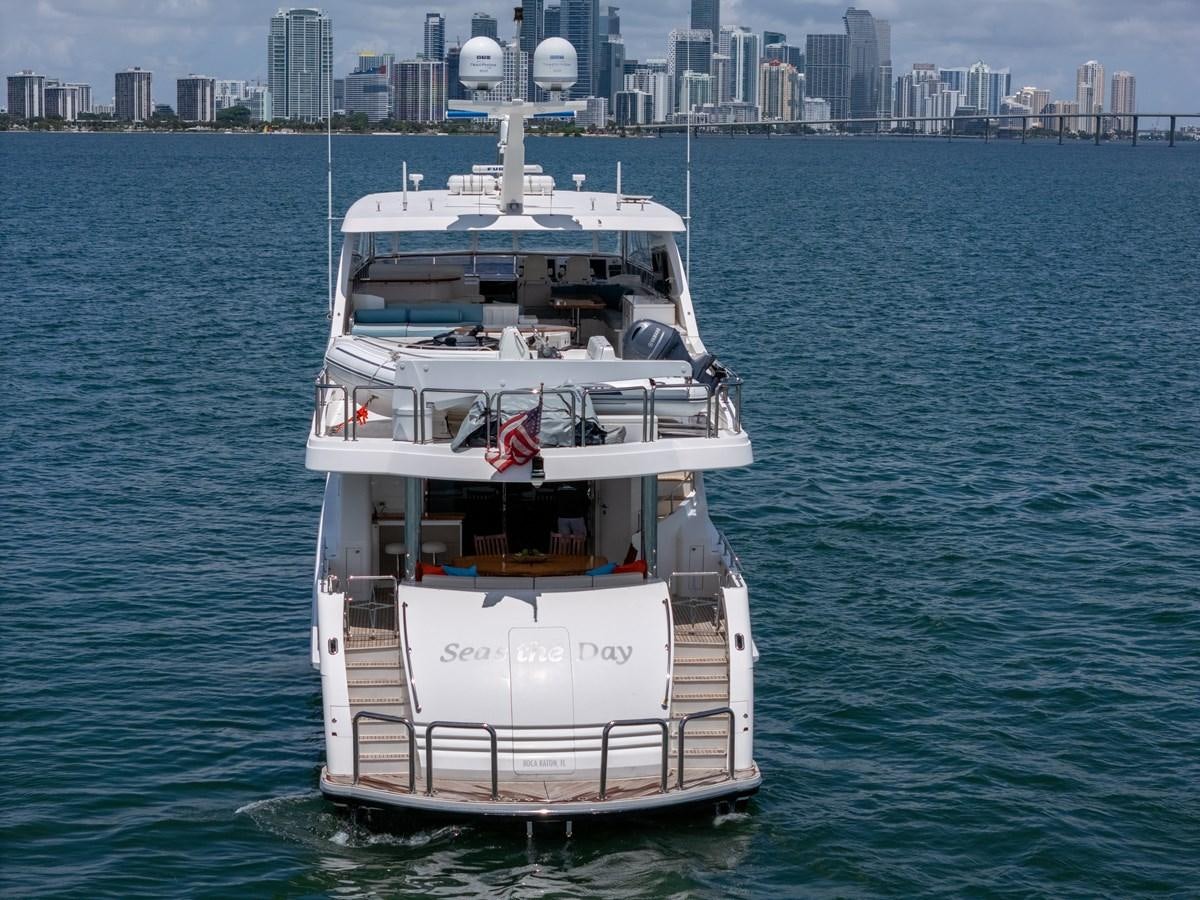 a boat in the water aboard 101' HARGRAVE Yacht for Sale