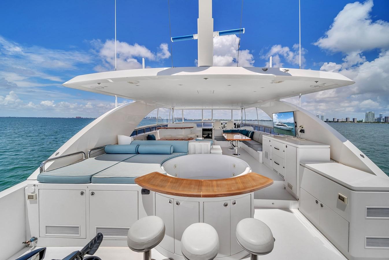 a boat on the water aboard 101' HARGRAVE Yacht for Sale