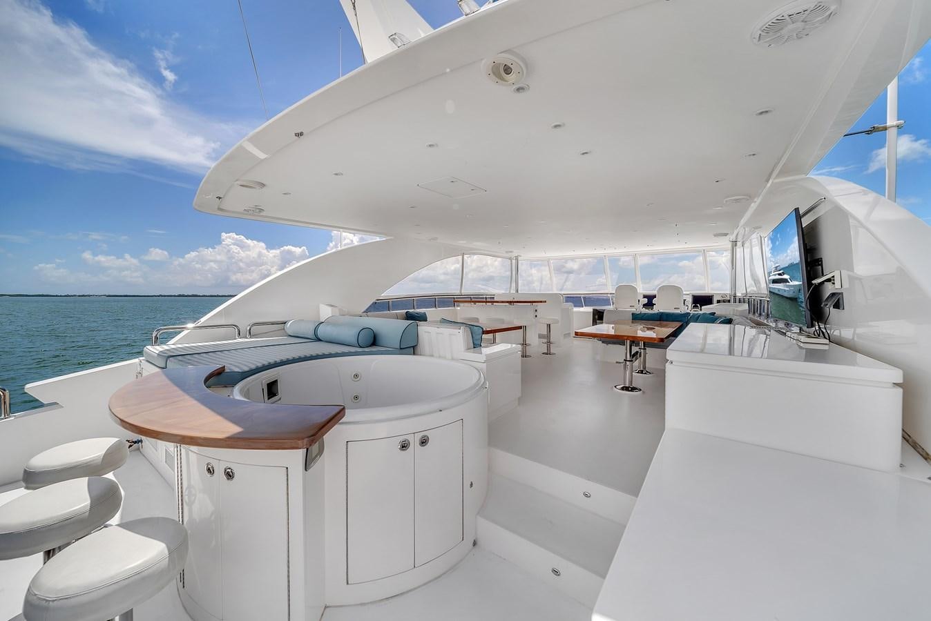 a boat on the water aboard 101' HARGRAVE Yacht for Sale