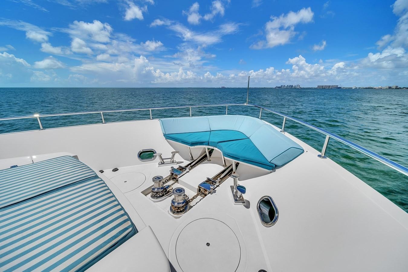 a boat on the water aboard 101' HARGRAVE Yacht for Sale