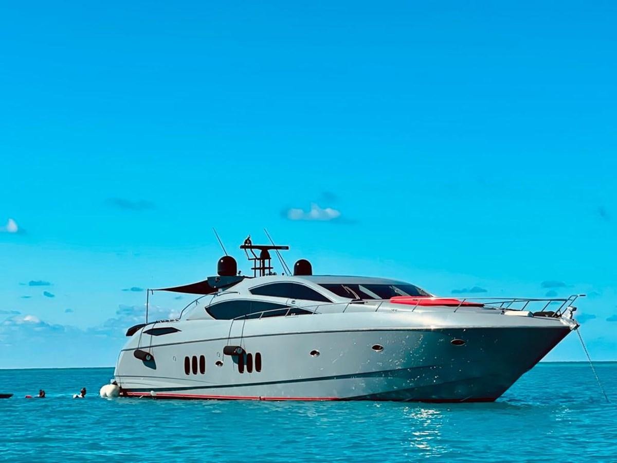 a white yacht in the water aboard SOUL MATES Yacht for Sale