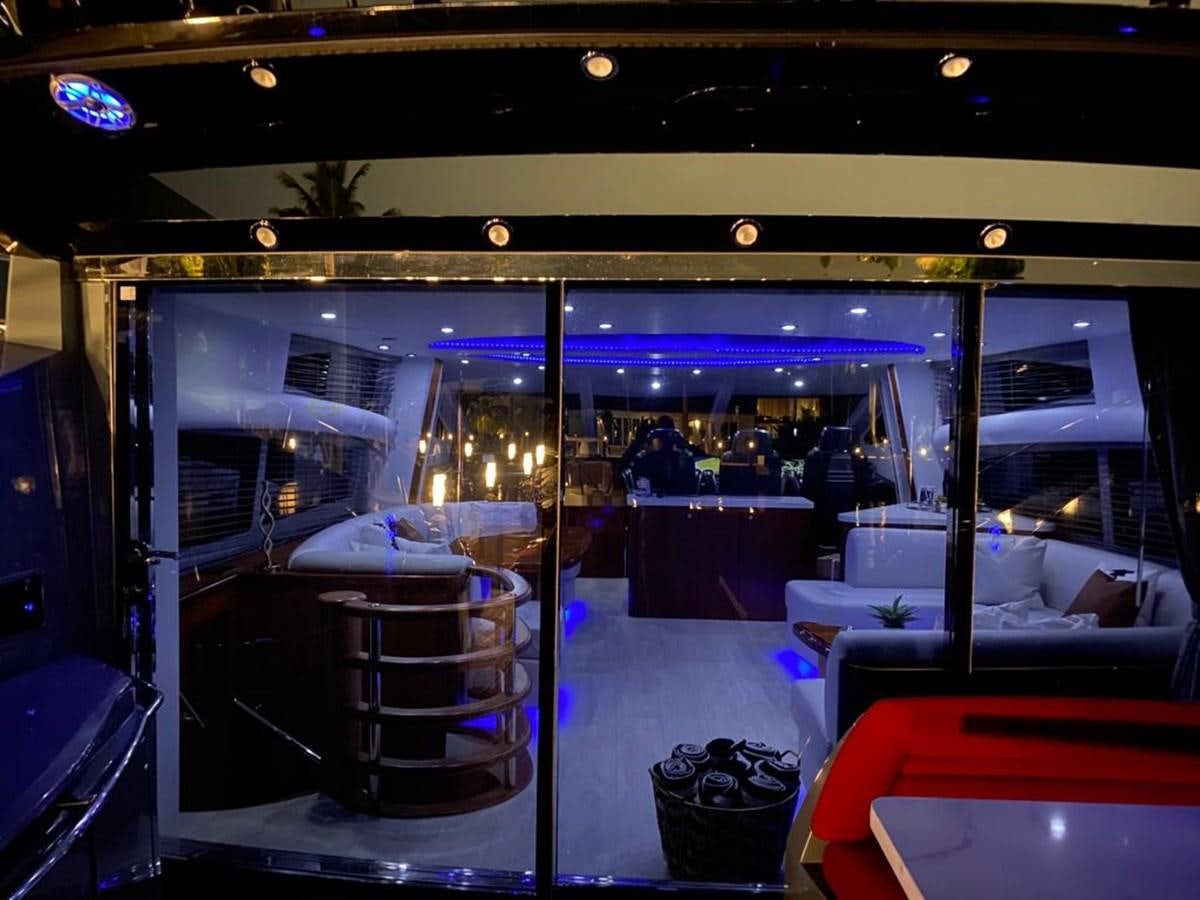 a view of a restaurant from the inside aboard SOUL MATES Yacht for Sale