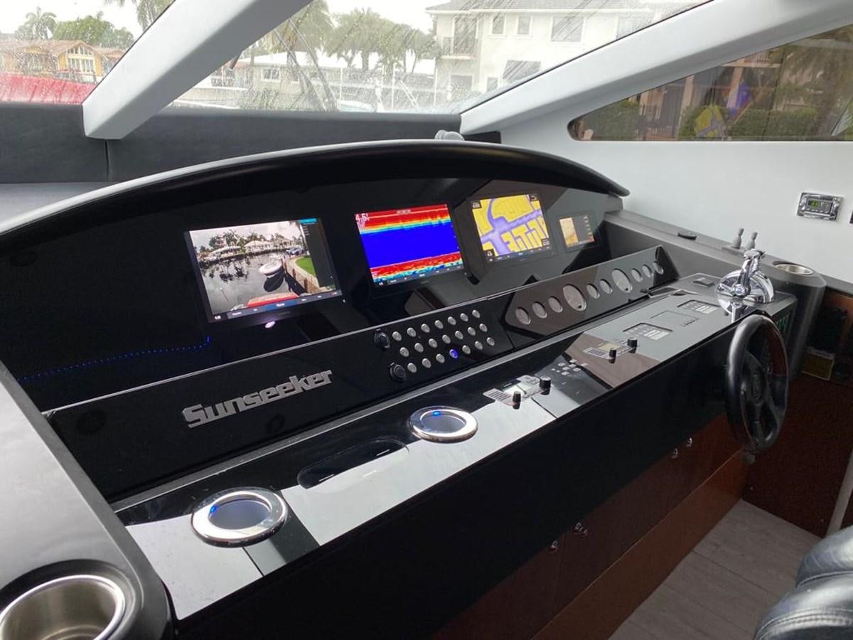 a black video game console aboard SOUL MATES Yacht for Sale