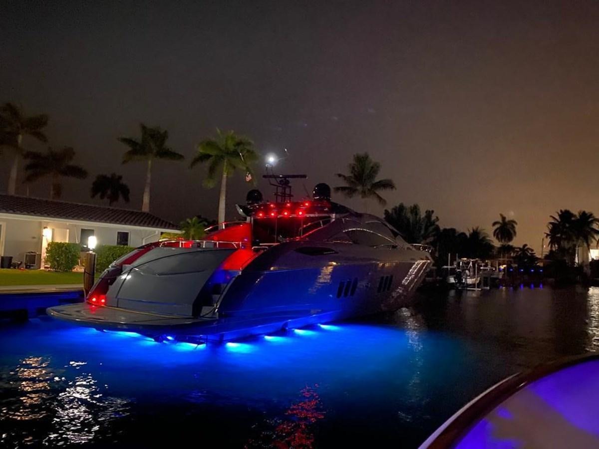 a car on a boat aboard SOUL MATES Yacht for Sale