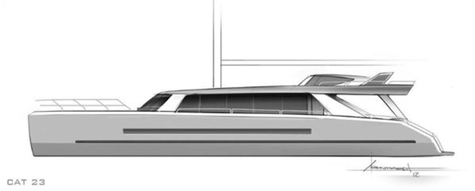 graphical user interface aboard 2023 PDIGREE CAT BLOOMFIELD Yacht for Sale