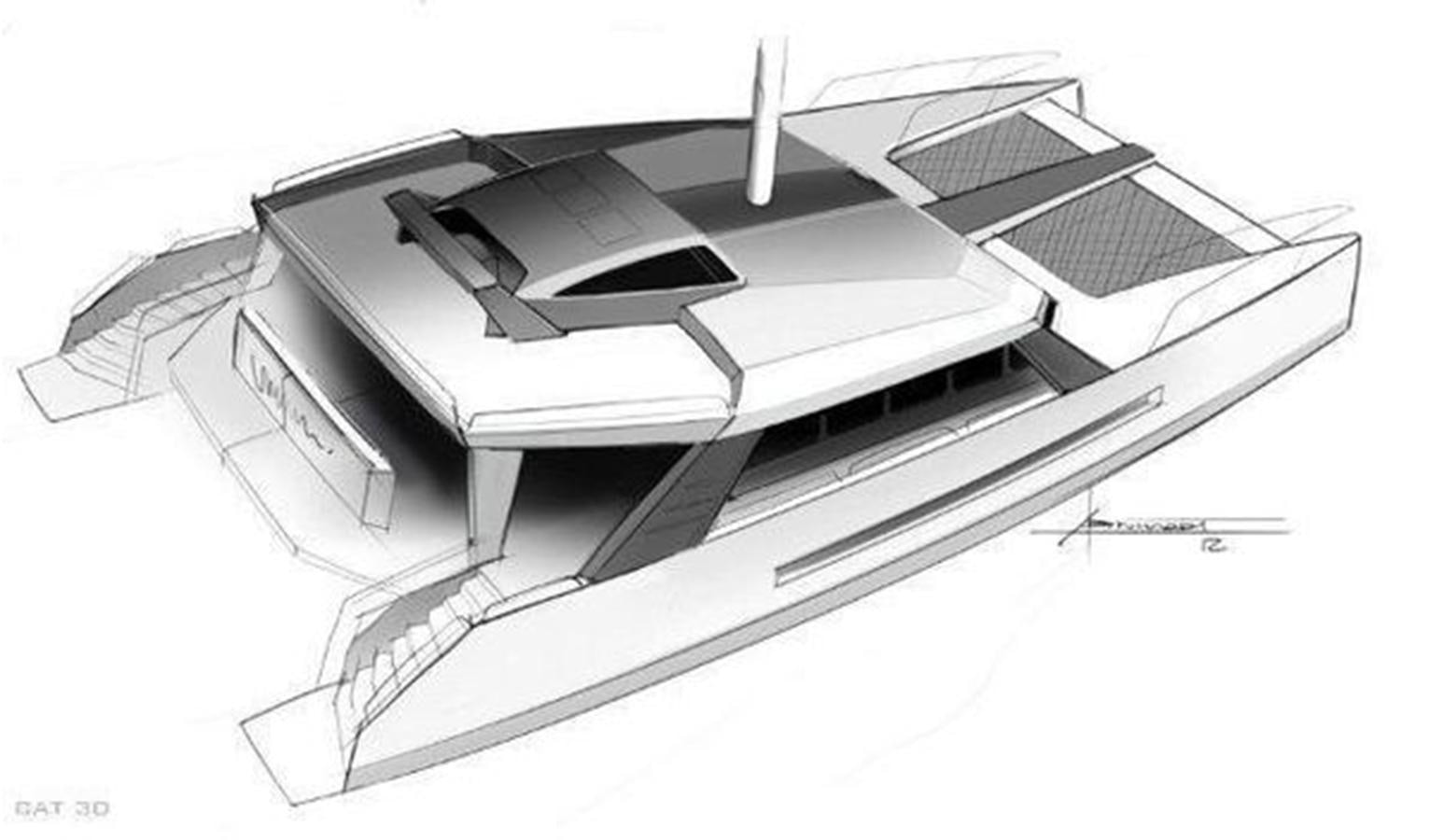 diagram, engineering drawing aboard 2023 PDIGREE CAT BLOOMFIELD Yacht for Sale