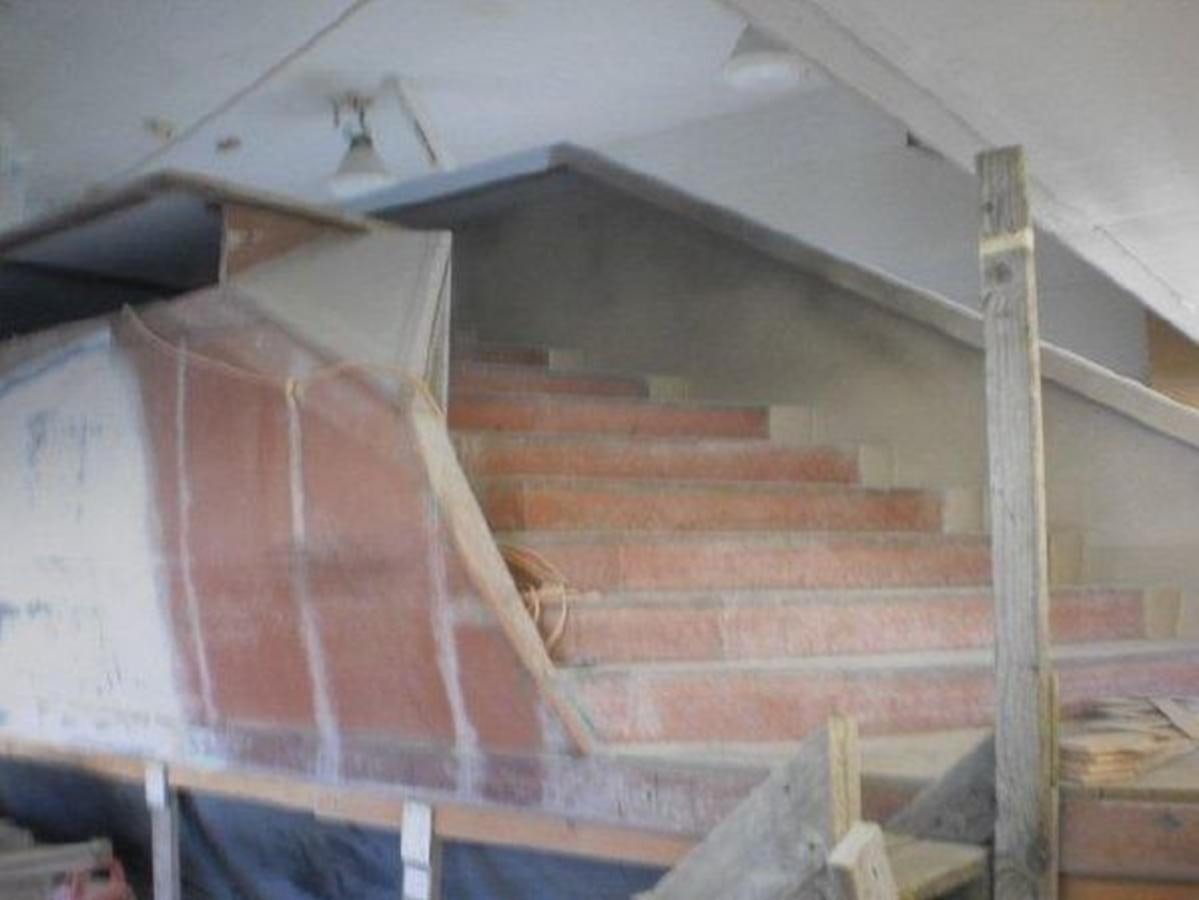 a staircase with a metal railing aboard 2023 PDIGREE CAT BLOOMFIELD Yacht for Sale