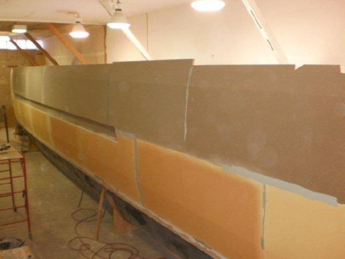 a large wooden box aboard 2023 PDIGREE CAT BLOOMFIELD Yacht for Sale