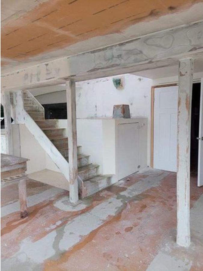 a room with a staircase and a staircase aboard 2023 PDIGREE CAT BLOOMFIELD Yacht for Sale