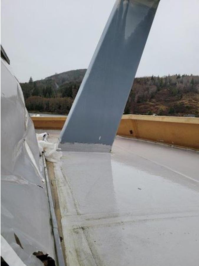 a white pipe on a roof aboard 2023 PDIGREE CAT BLOOMFIELD Yacht for Sale