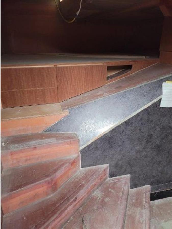 a set of stairs aboard 2023 PDIGREE CAT BLOOMFIELD Yacht for Sale