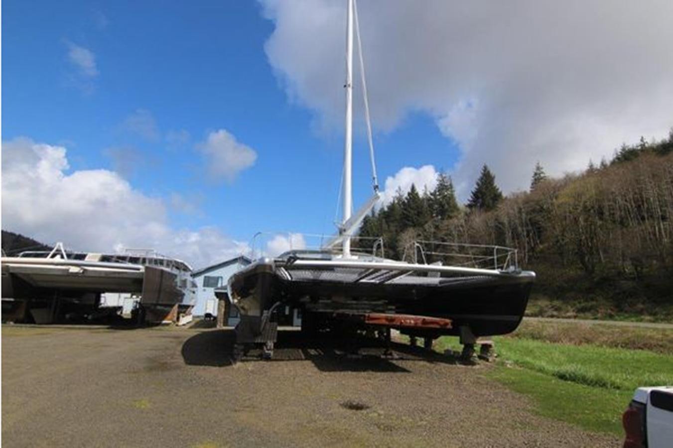 a tank on a field aboard 2023 PDIGREE CAT BLOOMFIELD Yacht for Sale