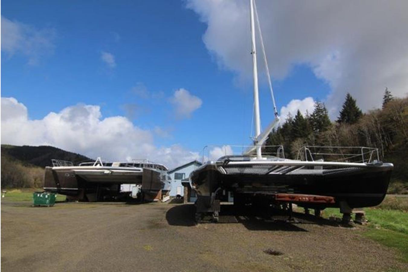 a tank on a field aboard 2023 PDIGREE CAT BLOOMFIELD Yacht for Sale