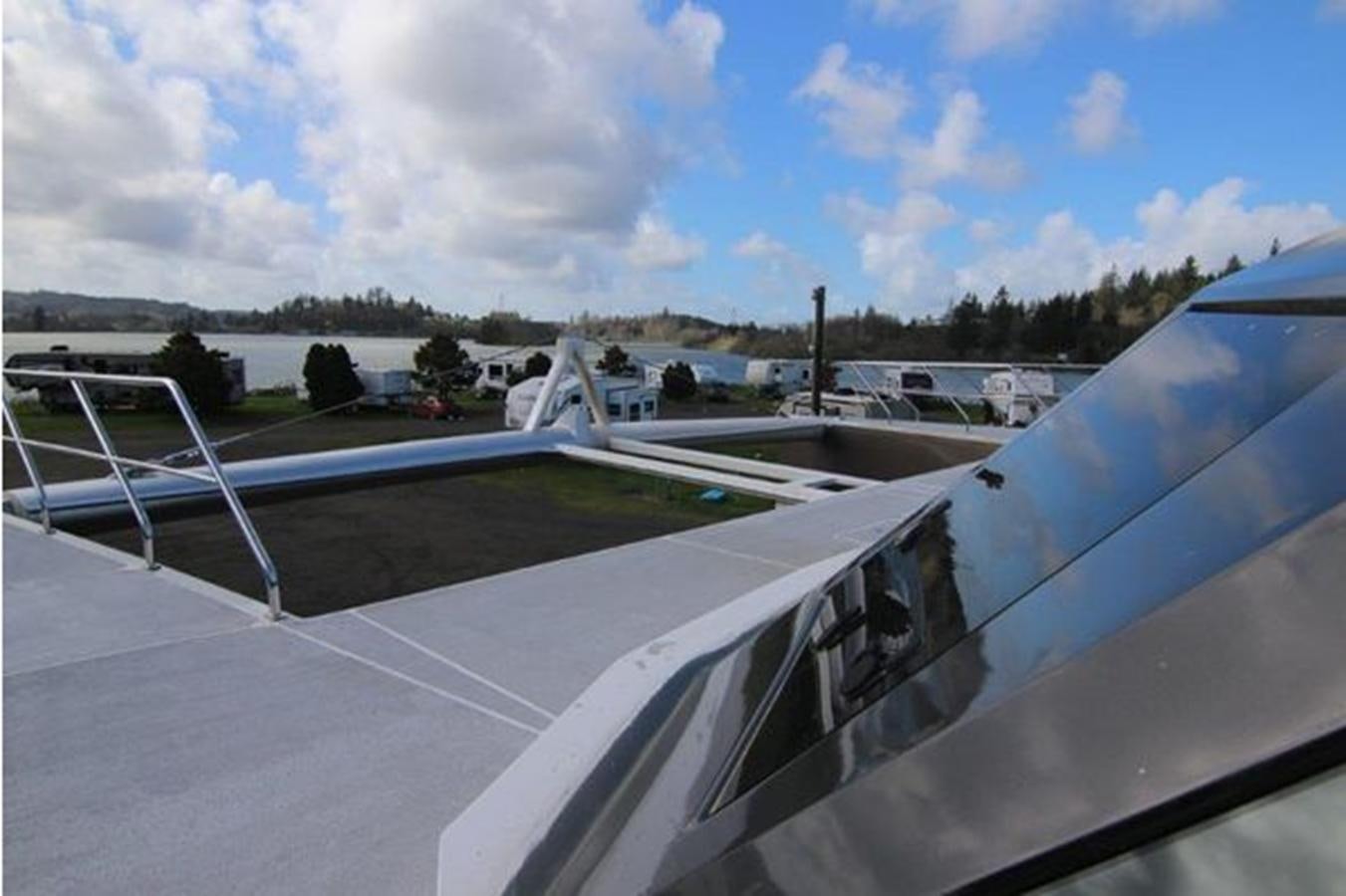 a view of a solar panel aboard 2023 PDIGREE CAT BLOOMFIELD Yacht for Sale