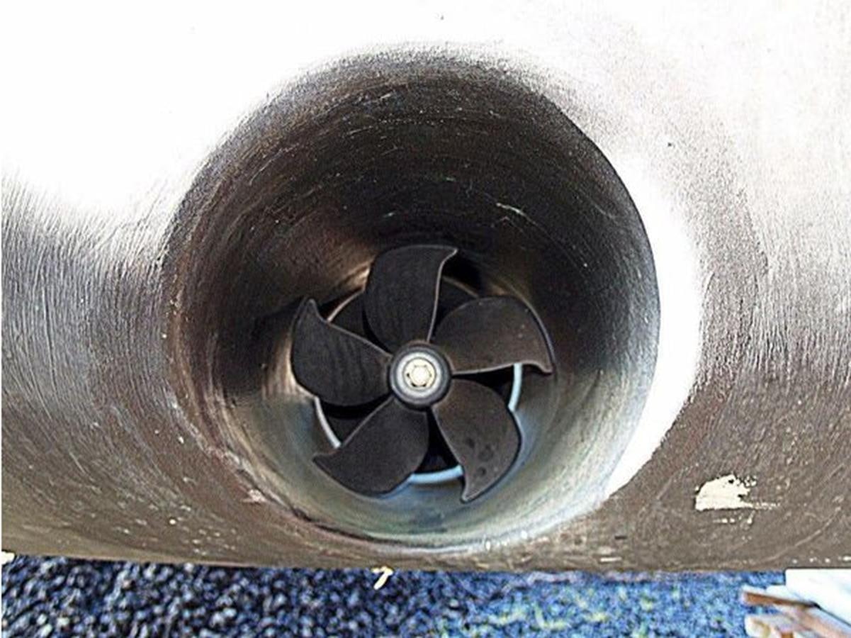 a close up of a black object aboard 2023 PDIGREE CAT BLOOMFIELD Yacht for Sale