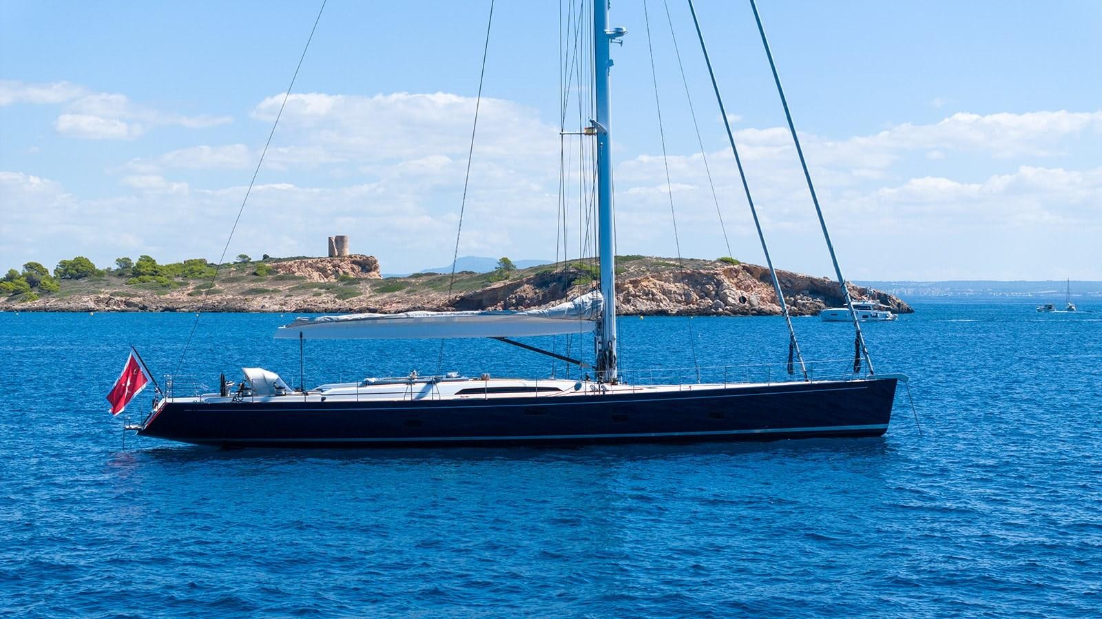 a boat on the water aboard FRIDAY Yacht for Sale