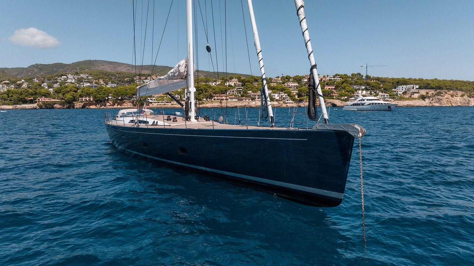 a boat in the water aboard FRIDAY Yacht for Sale