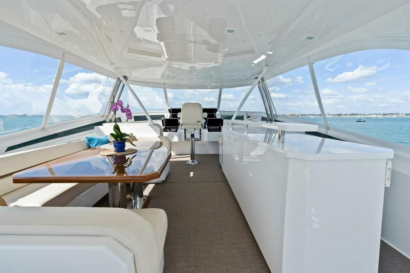 inside of a boat aboard MANA Yacht for Sale