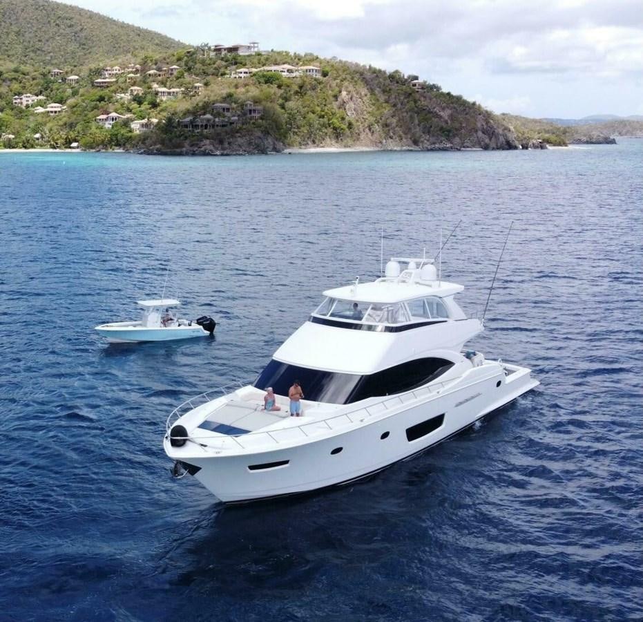 a boat in the water aboard MANA Yacht for Sale