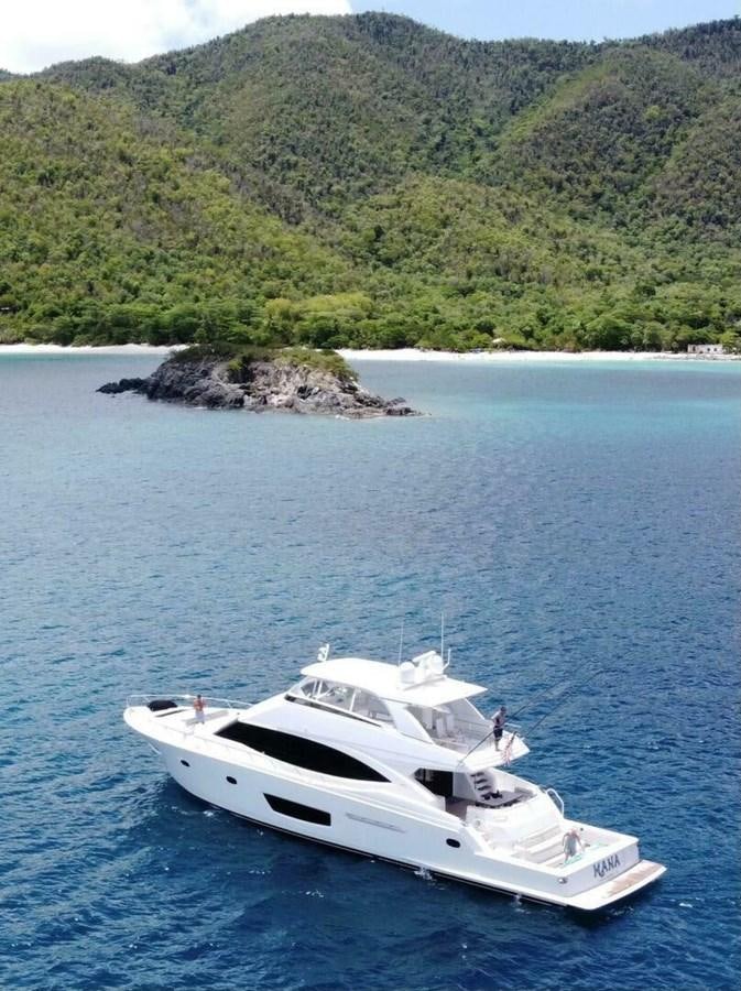 a boat in the water aboard MANA Yacht for Sale