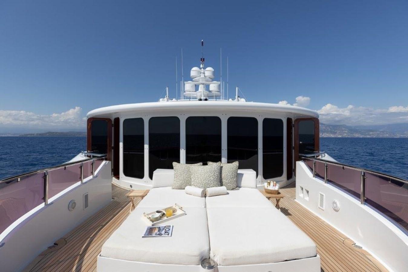a boat on the water aboard IRON BLONDE Yacht for Sale