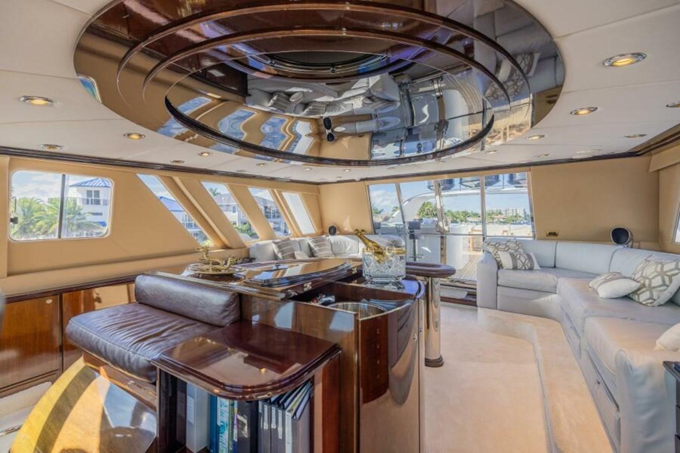 inside of a bus aboard ENTOURAGE Yacht for Sale