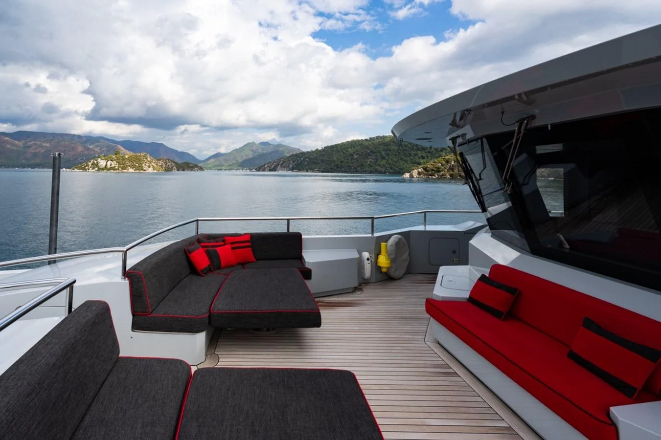 a boat on the water aboard K584 Yacht for Sale