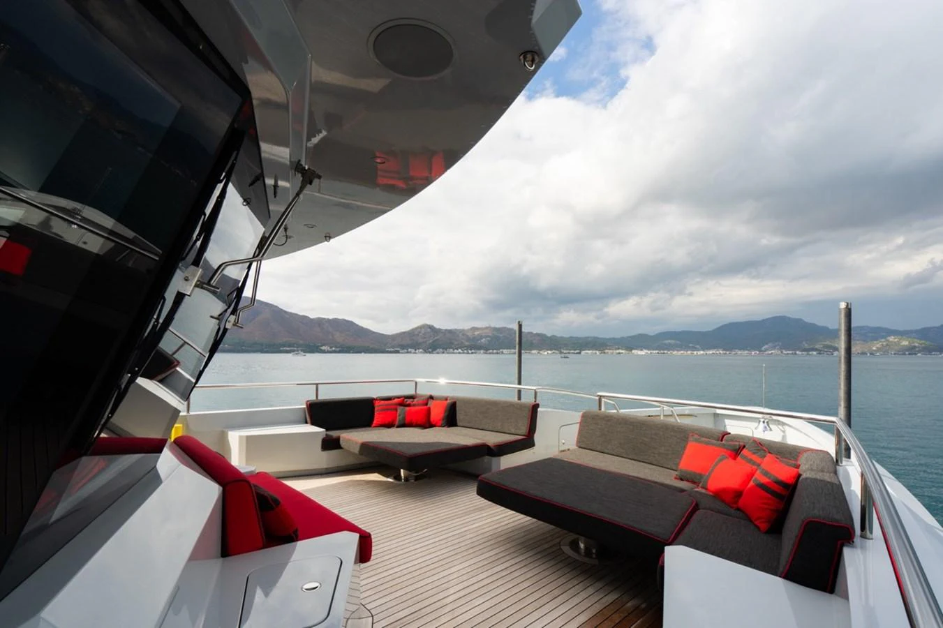 a boat on the water aboard K584 Yacht for Sale
