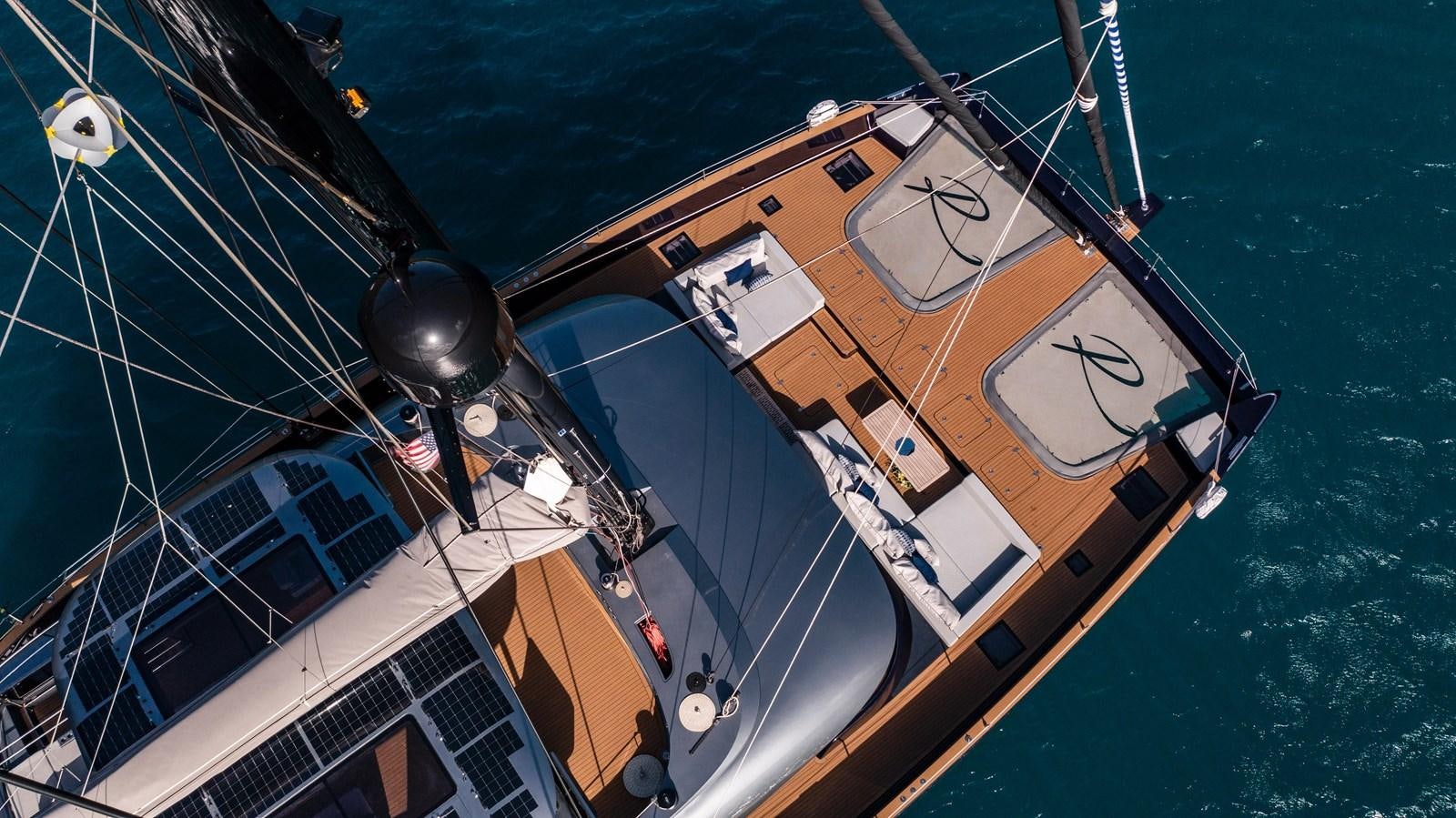 a boat on the water aboard 2022 SUNREEF 80 SAILING Yacht for Sale