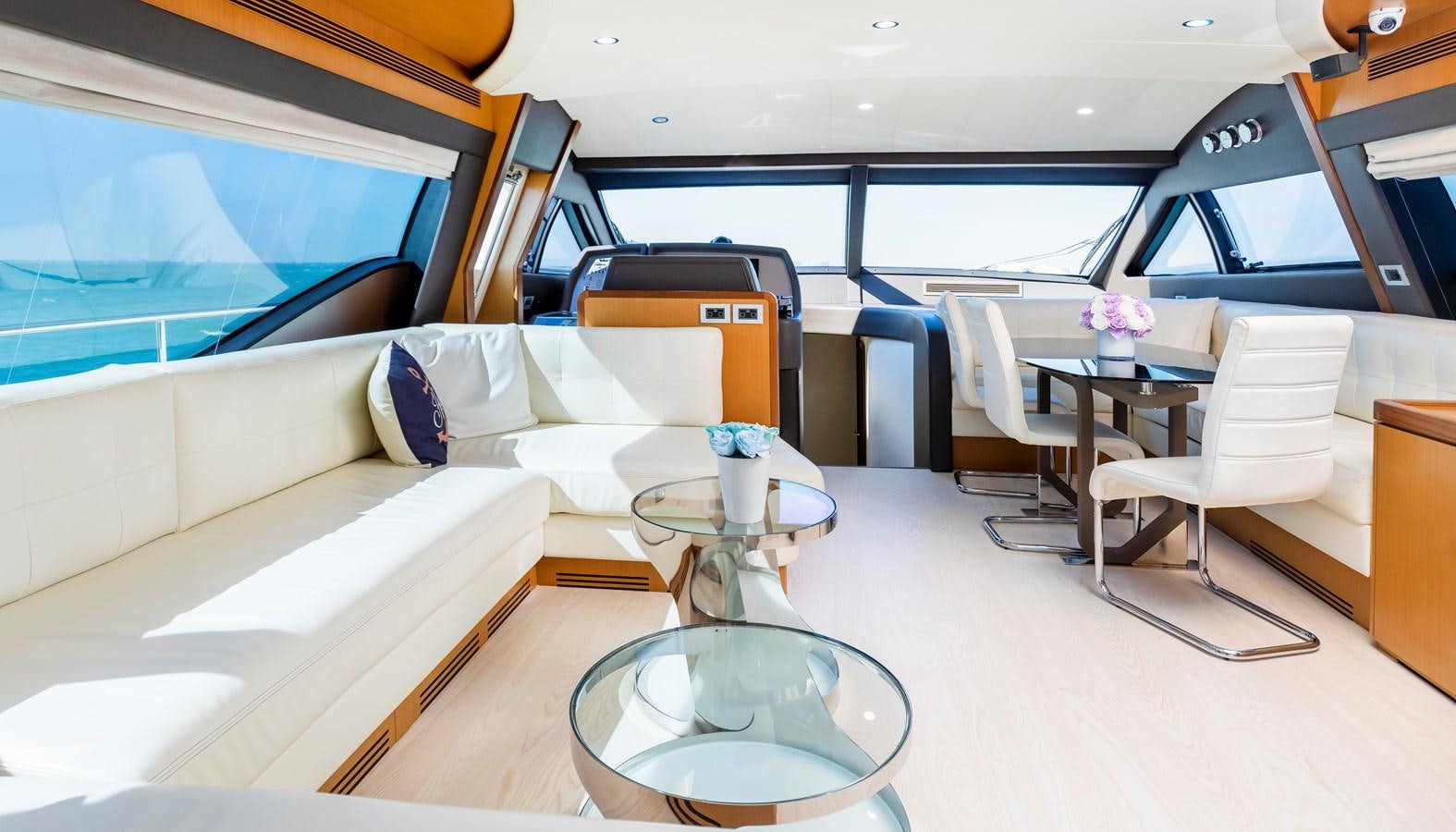 inside of a vehicle aboard HOPE Yacht for Sale